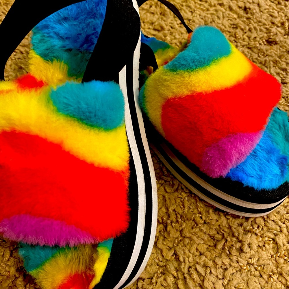 Pride Fluffy Slippers
